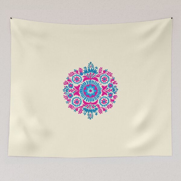 Item preview, Folk Mandala designed and sold by CharlottePlaceArt.