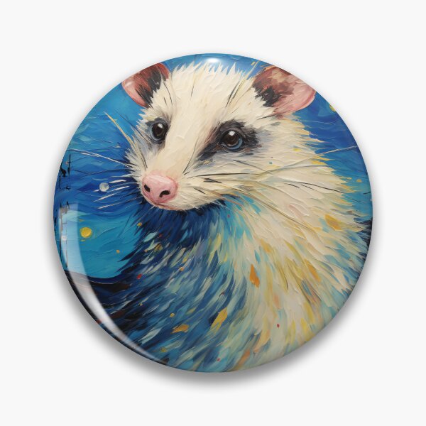 Item preview, Funny Opossum Starry Night Illustration Mom Dad Kids designed and sold by rafaeltto.