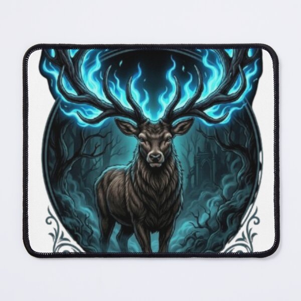 Item preview, Gothic Celestial Stag - Dark Fantasy Forest Aesthetic" designed and sold by NeoTeeFusion.