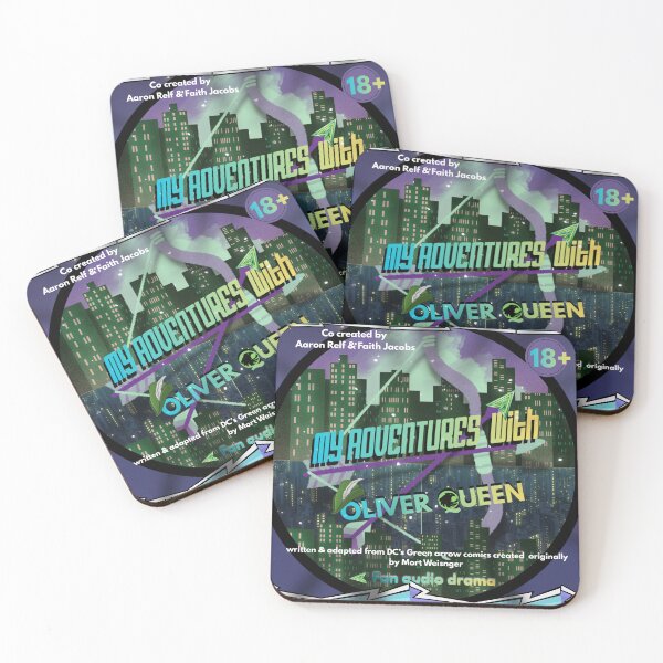 Item preview, My Adventures with Oliver Queen (a fan audiodrama podcast) designed and sold by CoffeeAndComicsCreations.
