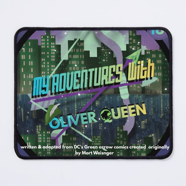 Item preview, My Adventures with Oliver Queen (a fan audiodrama podcast) designed and sold by CoffeeAndComicsCreations.