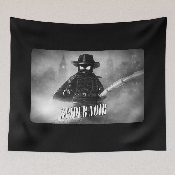 Item preview, Spider Noir Show Brick Parody Spider Man Nic Cage Small Design designed and sold by barefootmk.