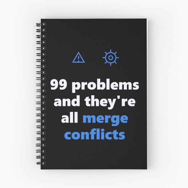 Item preview, Funny Coder Shirt - 99 Merge Conflicts - Dev Gift designed and sold by Harlo.co.