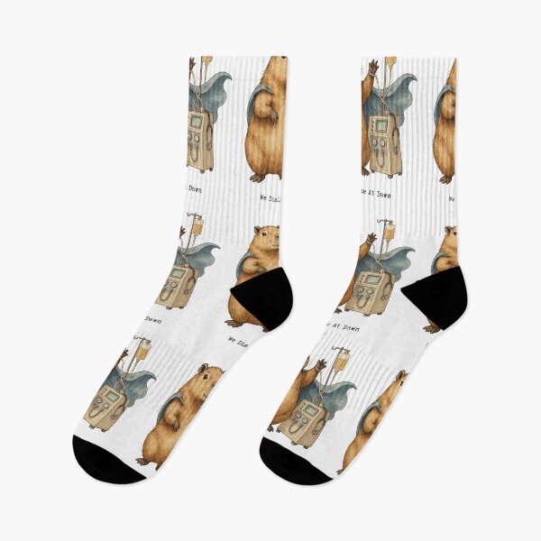 Item preview, We Dialyze At Dawn Funny Dialysis Nurse Capybara Humor designed and sold by BHMARTS.