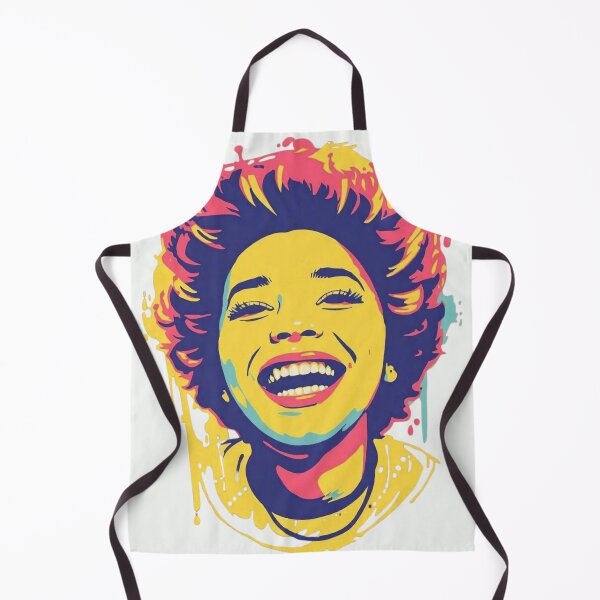 Item preview, Retro Pop Art Woman Portrait Colorful Neon Art designed and sold by ERODED SELF.