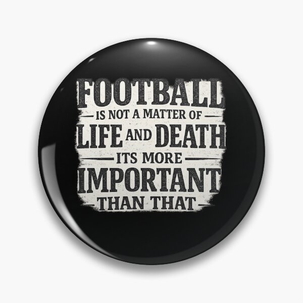 Item preview, Football Is More Important Than That Vintage Quote T-Shirt designed and sold by ArthUpscale.
