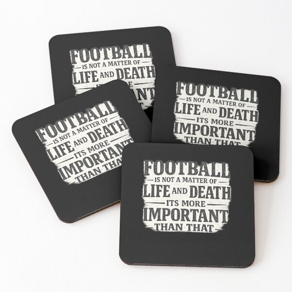 Item preview, Football Is More Important Than That Vintage Quote T-Shirt designed and sold by ArthUpscale.
