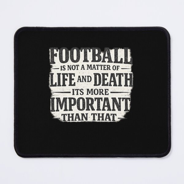 Item preview, Football Is More Important Than That Vintage Quote T-Shirt designed and sold by ArthUpscale.