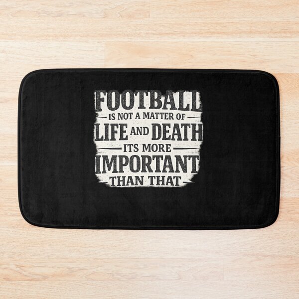 Item preview, Football Is More Important Than That Vintage Quote T-Shirt designed and sold by ArthUpscale.
