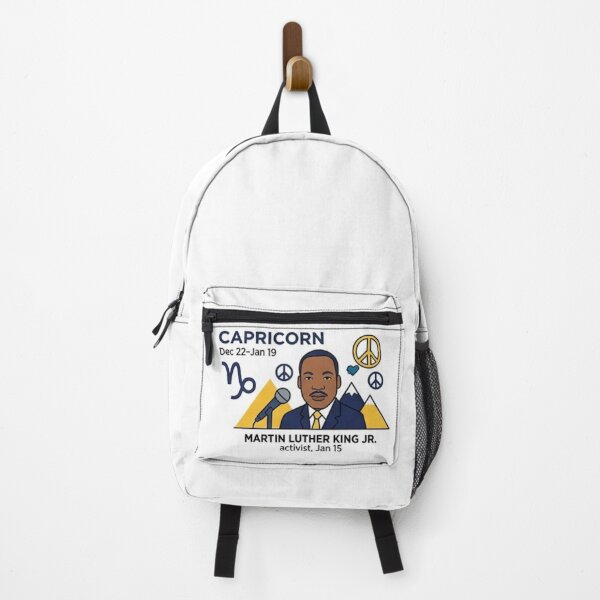 Item preview, Capricorn Legacy: Martin Luther King Jr. Zodiac Art designed and sold by layalistoresa.