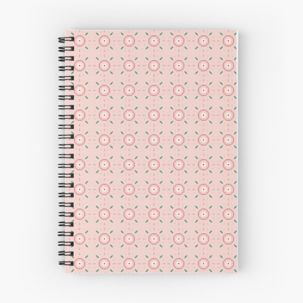 Item preview, Pink Rose Floral Tile Illustration — Blue Lemon Studio Original Illustration designed and sold by BluelemonStudio.