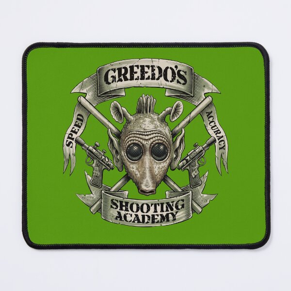 Item preview, Greedo's Shooting Academy designed and sold by BravenBold.