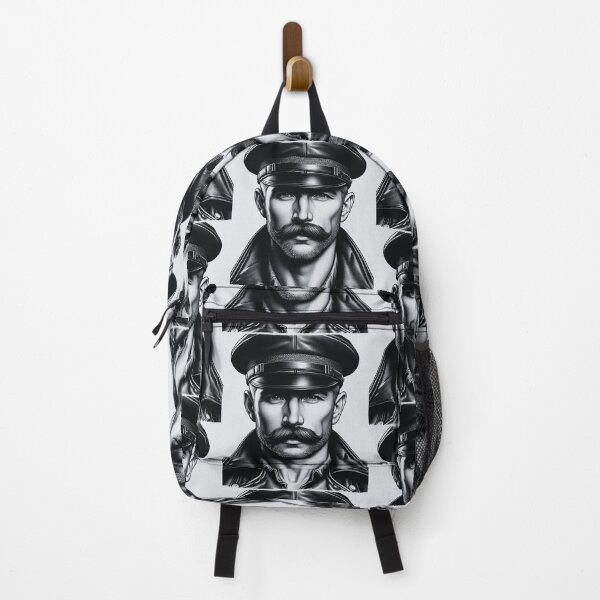 Item preview, 1940 Moustached Leather Daddy Tom of Finland Tribute Berlin German Pride Graphic Design designed and sold by ItsAKinkThing.