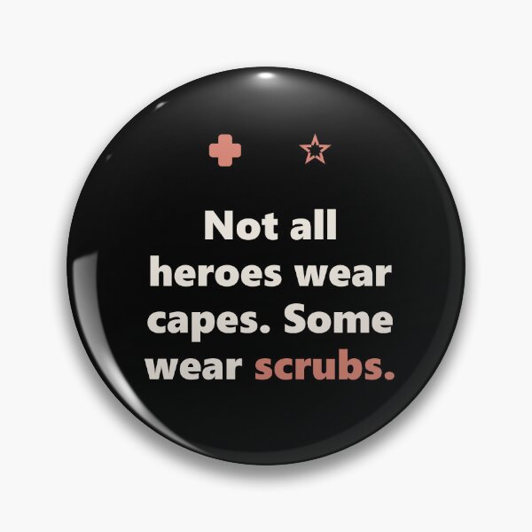 Item preview, Funny Nurse Shirt - Heroes Wear Scrubs - Nurse Gift designed and sold by Harlo.co.