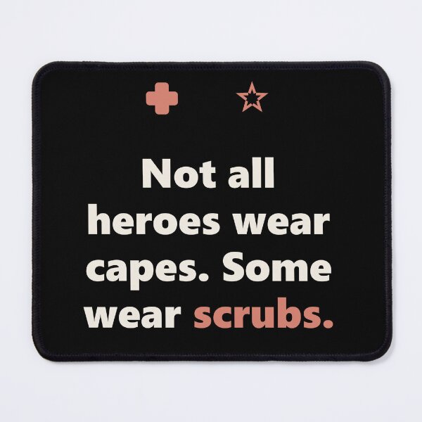 Item preview, Funny Nurse Shirt - Heroes Wear Scrubs - Nurse Gift designed and sold by Harlo.co.
