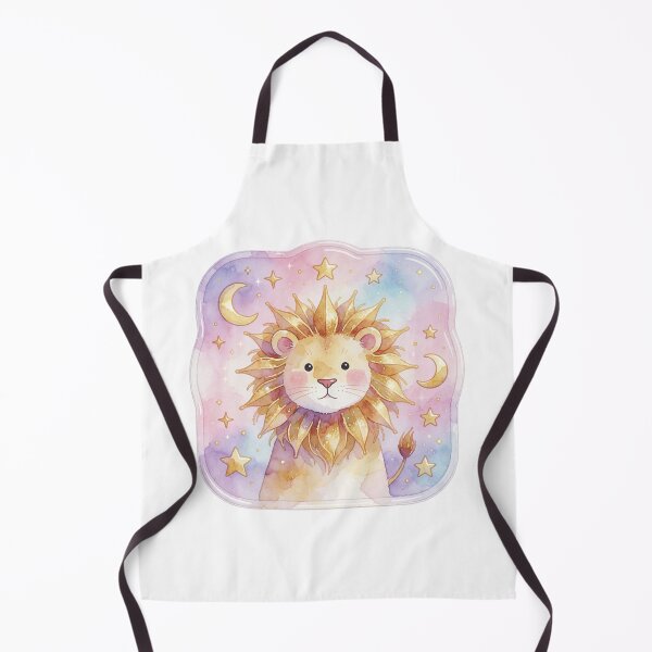 Item preview, Leo Zodiac Sticker | Celestial Lion Astrology Art designed and sold by AillustriaAK.