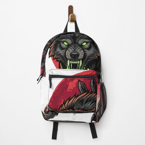 Item preview, Alpha Grim Wolf - Blood Moon Dark Fantasy" designed and sold by NeoTeeFusion.