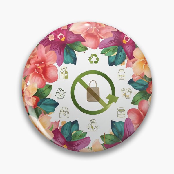Item preview, Eco Friendly Floral Wreath No Plastic Zero Waste Art designed and sold by Luna-Flow.