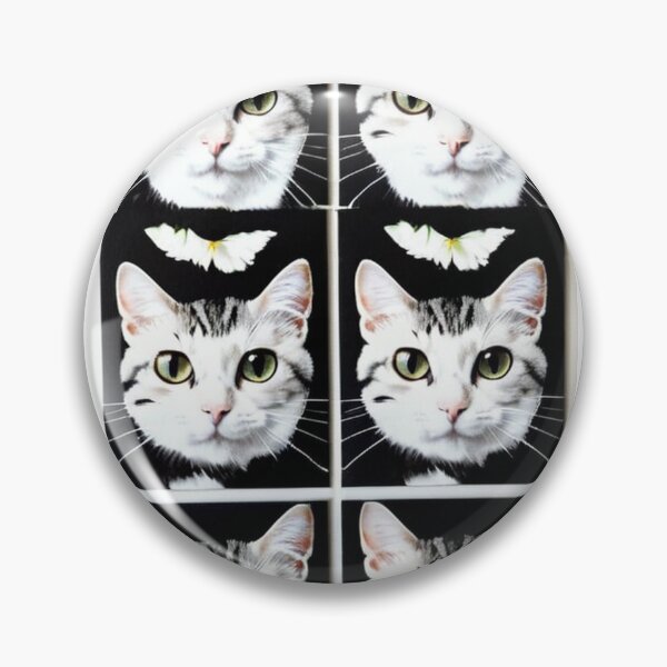 Artikelvorschau, Art - Emblematic Pop Art Style, Surrealist Cat Portrait entworfen und verkauft von DoodyPets.