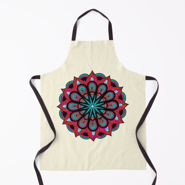 Item preview, Folk Mandala designed and sold by CharlottePlaceArt.