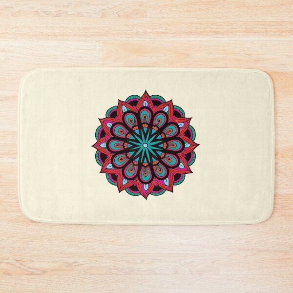 Item preview, Folk Mandala designed and sold by CharlottePlaceArt.