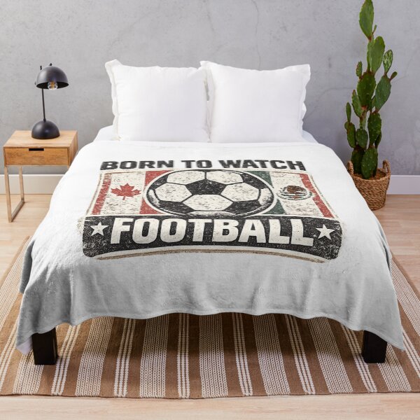 Item preview, Born To Watch Football Vintage Fan T-Shirt designed and sold by ArthUpscale.