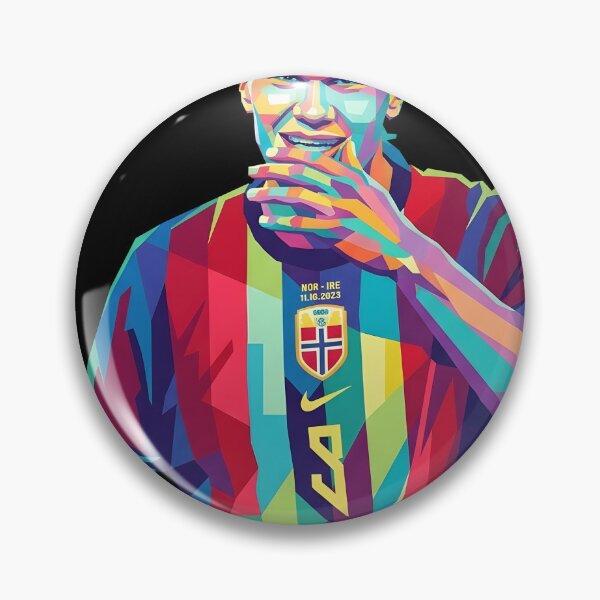 Item preview, Erling Haaland Pop Art designed and sold by LastTheWar.