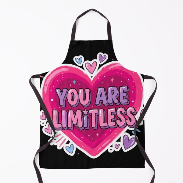 Item preview, You Are Limitless Pink Heart designed and sold by Owcomm.