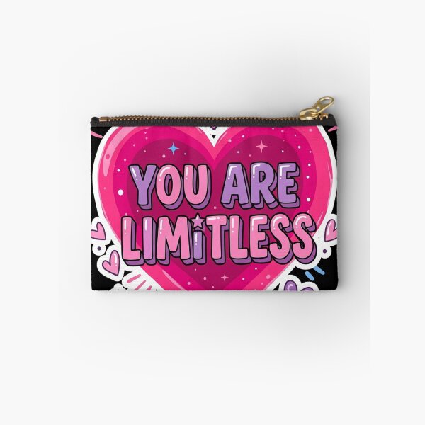 Item preview, You Are Limitless Pink Heart designed and sold by Owcomm.