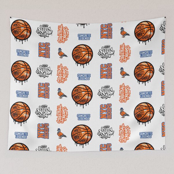 Item preview, NYC Basketball Sticker Pack | Urban Streetball & Graffiti Collection designed and sold by Olivra.