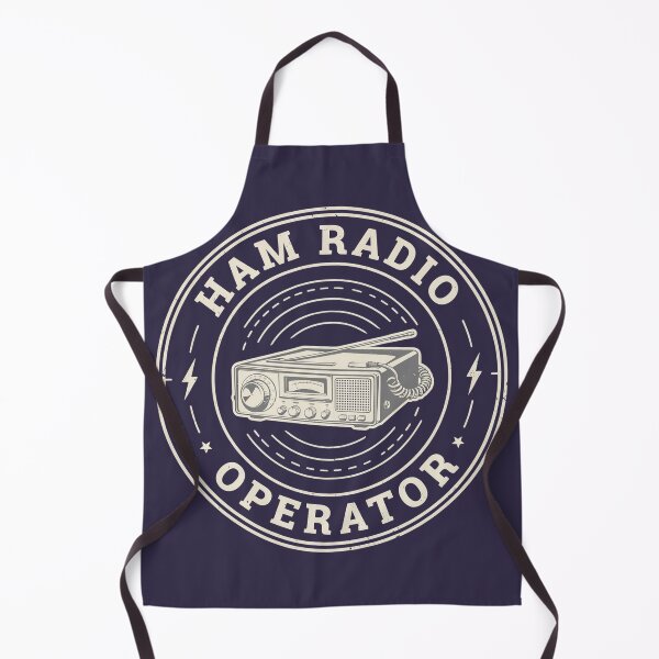 Item preview, Ham Radio - Operator Retro Badge designed and sold by ArcticFoxStudio.