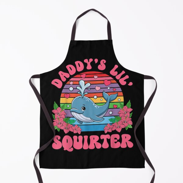 Item preview, Daddy's Lil Squirter Funny Retro Whale Inappropriate Gag Gift designed and sold by SaryaSmyth19.