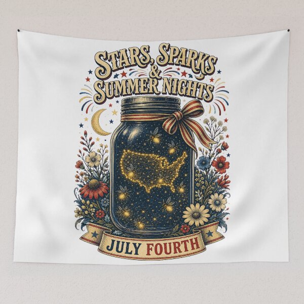 Item preview, Stars, Sparks & Summer Nights – July Fourth designed and sold by RaFaMidnight.