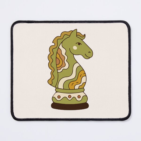 Item preview, Abstract Chess Knight Modern Art designed and sold by stylishdzign.