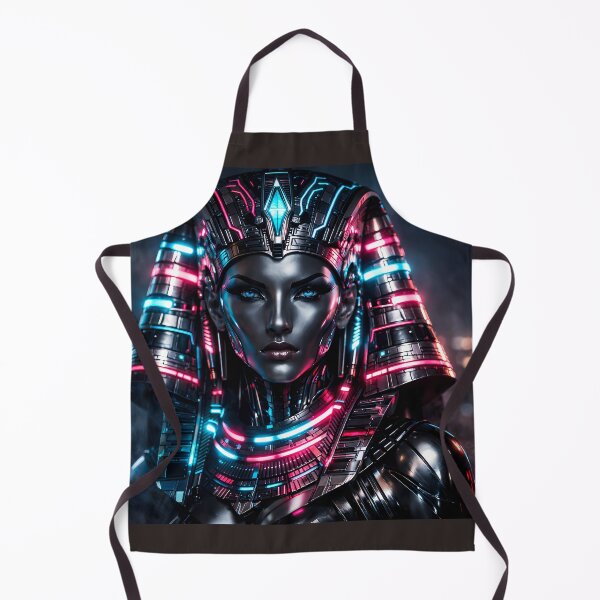 Item preview, Cyberpunk Pharaoh: Neon Queen of Eternity designed and sold by Neo Tokio.