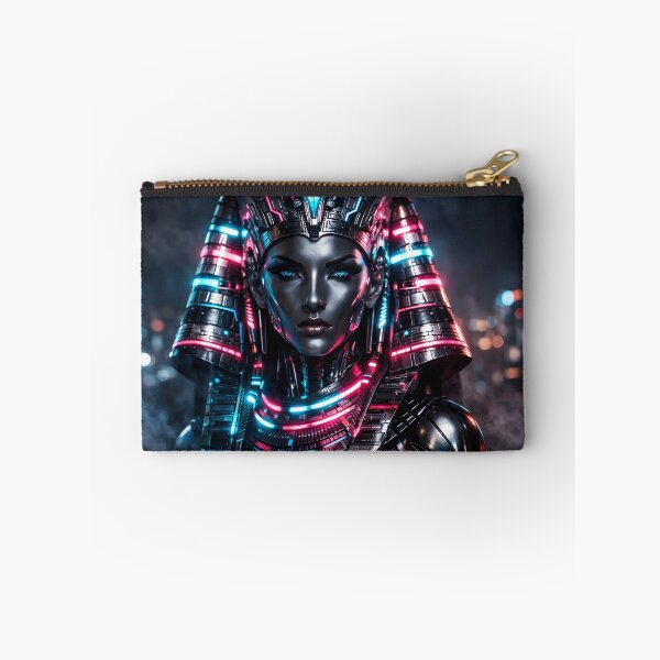 Item preview, Cyberpunk Pharaoh: Neon Queen of Eternity designed and sold by Neo Tokio.