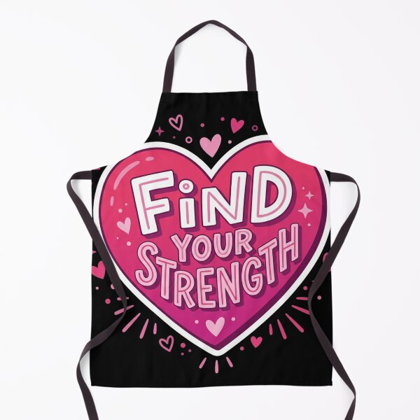 Item preview, Find Your Strength Heart Motivation designed and sold by Owcomm.