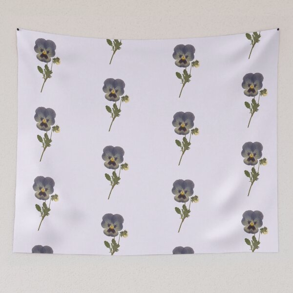 Item preview, Pressed Pansy Flower Sticker — Pastel Botanical Illustration designed and sold by PenseeVagabonde.
