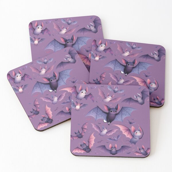 Item preview, Pastel Bat Swarm Halloween designed and sold by NerdiPop.