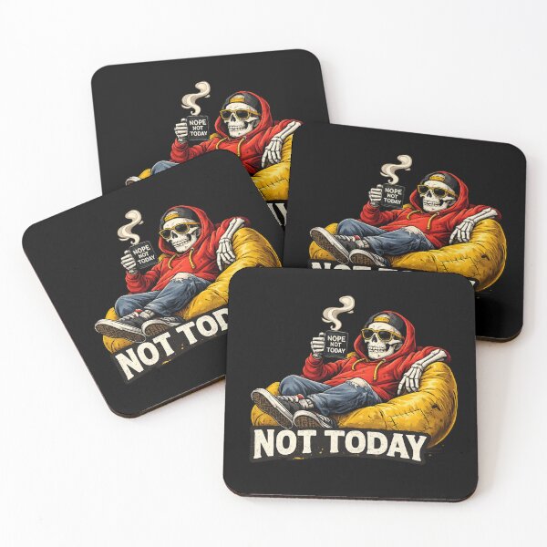 Item preview, Nope Not Today Skeleton designed and sold by TheZyro.