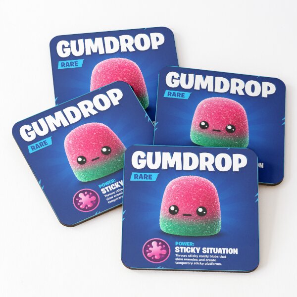 Item preview, Gumdrop Rare Candy Character Power Card designed and sold by Snackwave Ninety.