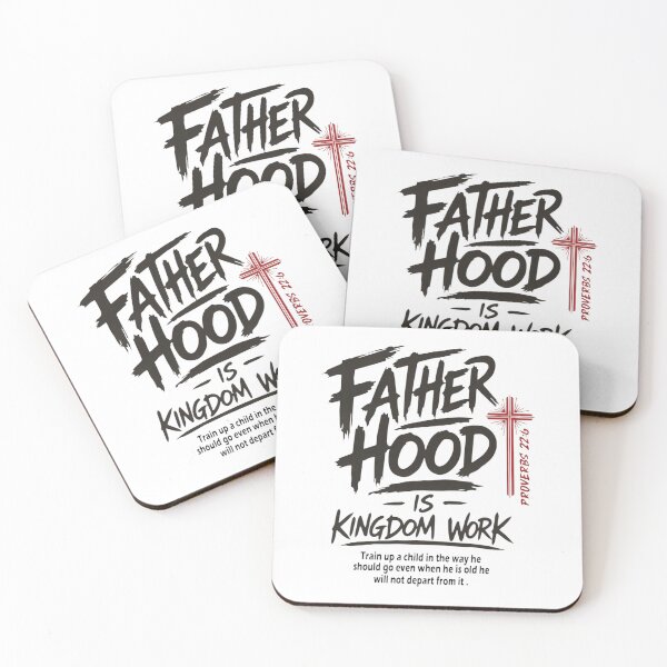 Item preview, Fatherhood Is Kingdom Work, Proverbs 22:6, Faith Based, Fathers Day, Christian designed and sold by toongstudio.