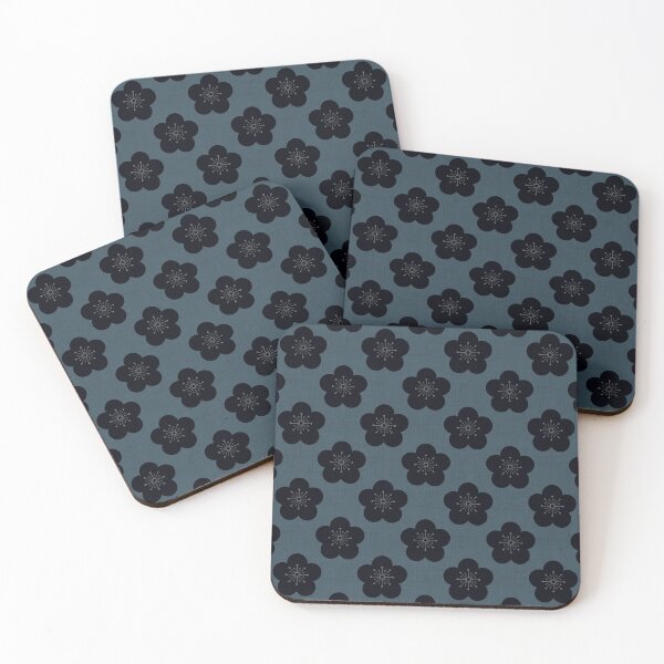 Item preview, Japanese Plum Blossom-Bold-Navy designed and sold by Ama Zuan.