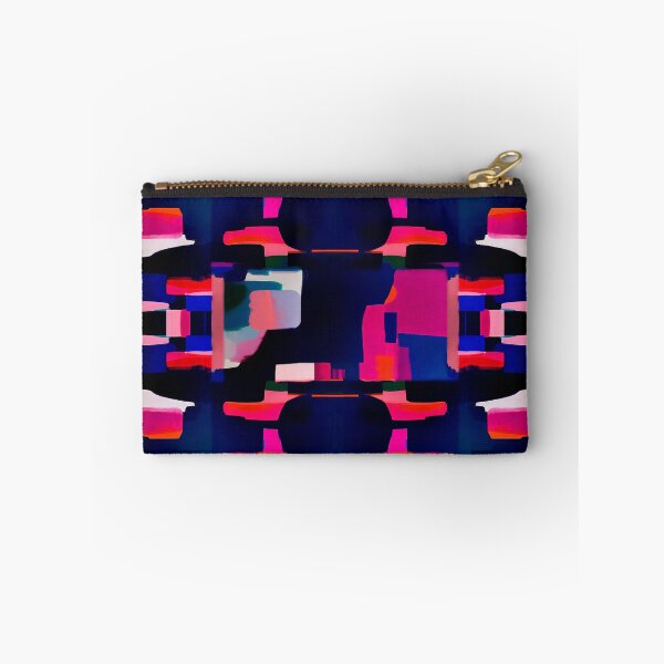 Item preview, Abstract Geometric Vibrant Neon Color Blocks Pink designed and sold by vibrants.