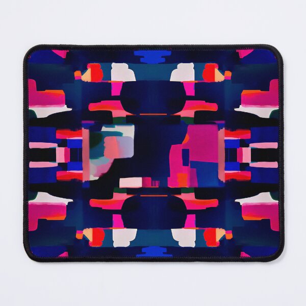 Item preview, Abstract Geometric Vibrant Neon Color Blocks Pink designed and sold by vibrants.