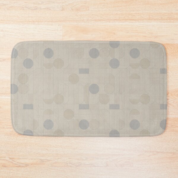 Item preview, Subtle Minimalist Geometric Pattern | Neutral Beige Grey Seamless Repeat designed and sold by Midnight Veil Designs.