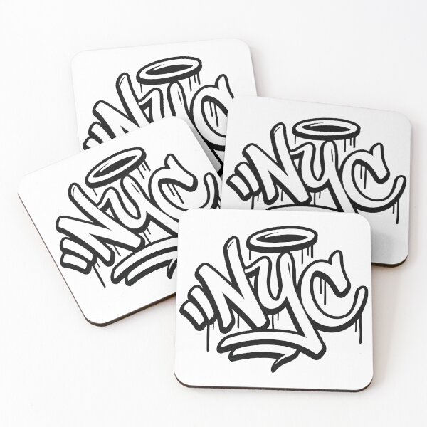 Item preview, NYC Graffiti Tag Sticker | New York City Street Art Lettering Travel Sticker designed and sold by Olivra.