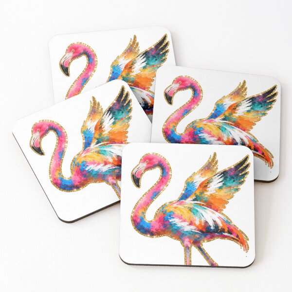 Item preview, Tropical Flamingo Bird - Colorful Summer Beach Vacation designed and sold by ZBIFBOUETLA.