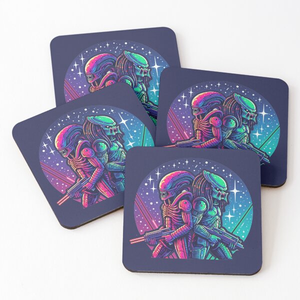 Item preview, Alien vs Predator Neon Allies designed and sold by NerdiPop.