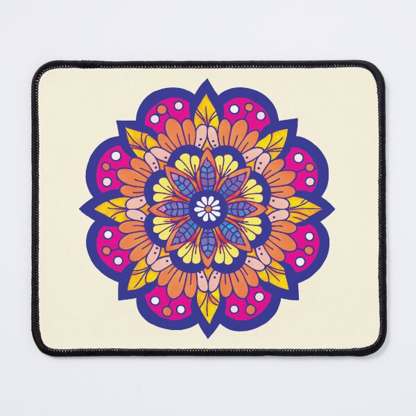 Item preview, Folk Mandala designed and sold by CharlottePlaceArt.